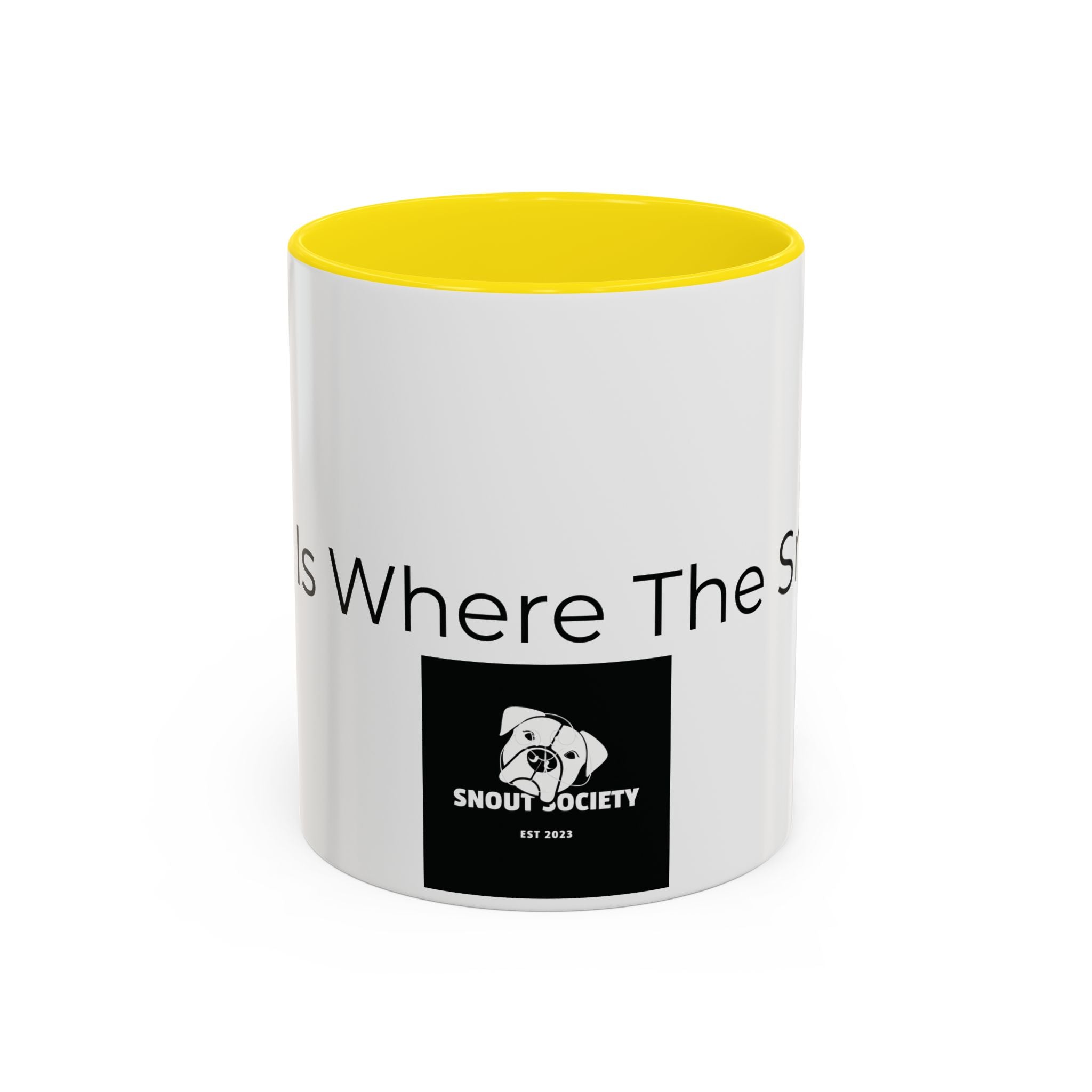 Home Is Where The Snout Is - Dog Lover  Mug (11/15oz)
