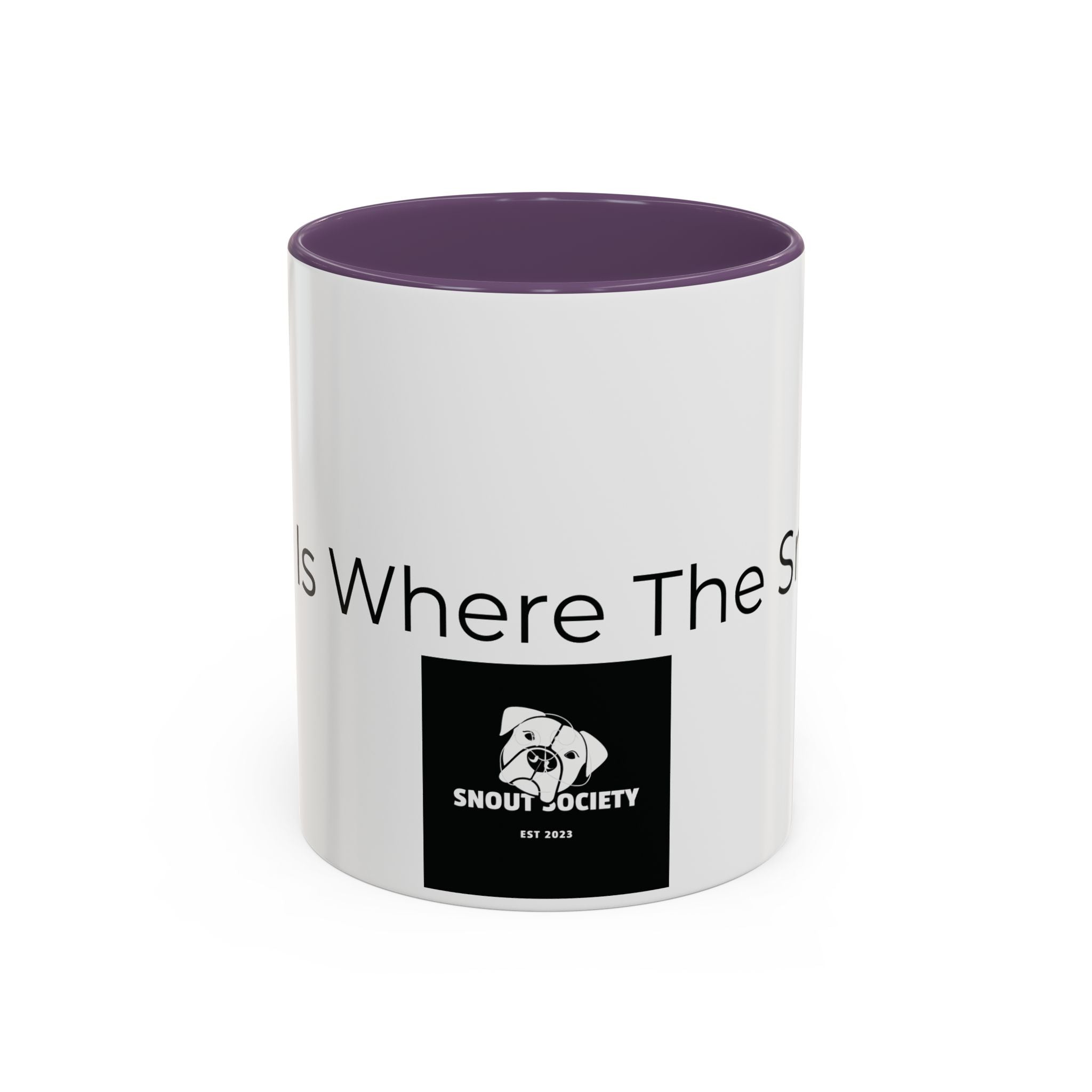 Home Is Where The Snout Is - Dog Lover  Mug (11/15oz)